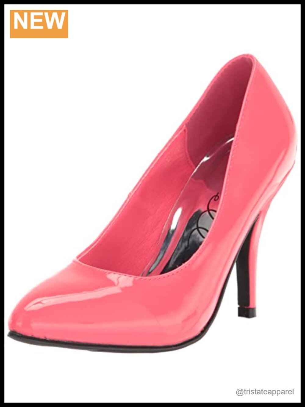 Women's Pink Kitten Heel Pump Shoes, Lightweight, Dance, Club
